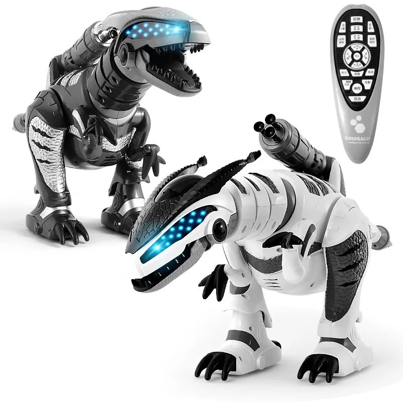 RC Robot Toy Voice Smart Robot RC Dinosaur Music Light Remote Control Robot War Dinosaur Educational Robotics Toys For Children