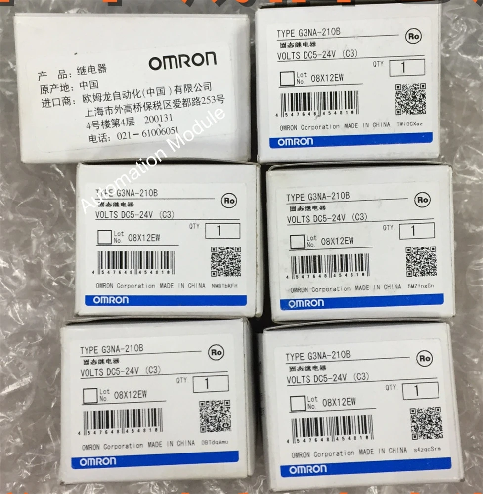 1 шт. новое Omron G3NA 210B твердотельное реле 5 24VDC 10A 1Y гарантия доставка по всему