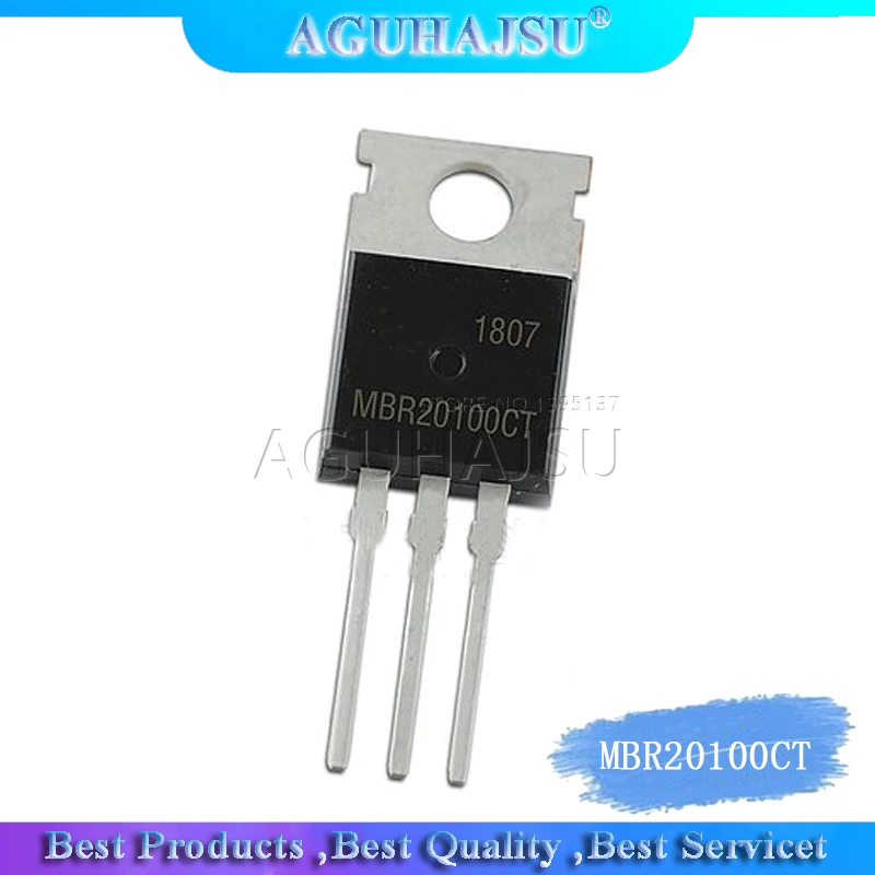 1 шт. MBR20100CT TO 220 MBR20100 TO220 20100CT|shipping free|100 pcs10 pcs |
