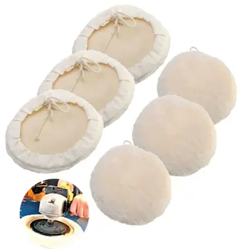 

Car Wool Polishing Pad Bonnet Buffing Wheel Buffer Polishing Polisher Vehicle Accessories
