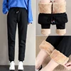 Women Winter Thick Lambskin Cashmere Pants Warm Female Casual Cotton Pants Loose Harlan Long Trousers Plus Size S-5XL 3XL 4XL ► Photo 2/6