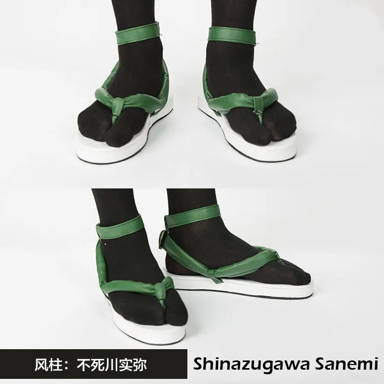 Kimetsu no Yaiba/Обувь для косплея в японском стиле; обувь для костюмированной вечеринки; Kamado Tanjirou Agatsuma Zenitsu Tomioka Giyuu Kamado Nezuko - Цвет: B