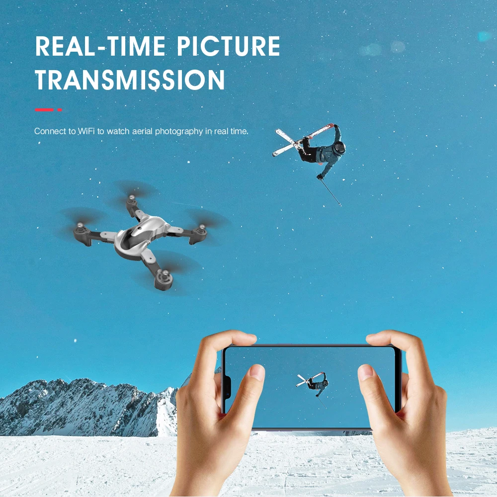 X13S Профессиональный Дрон WiFi FPV с широким углом HD 4K двойная камера оптический режим потока складной Радиоуправляемый квадрокоптер вертолет игрушки подарок