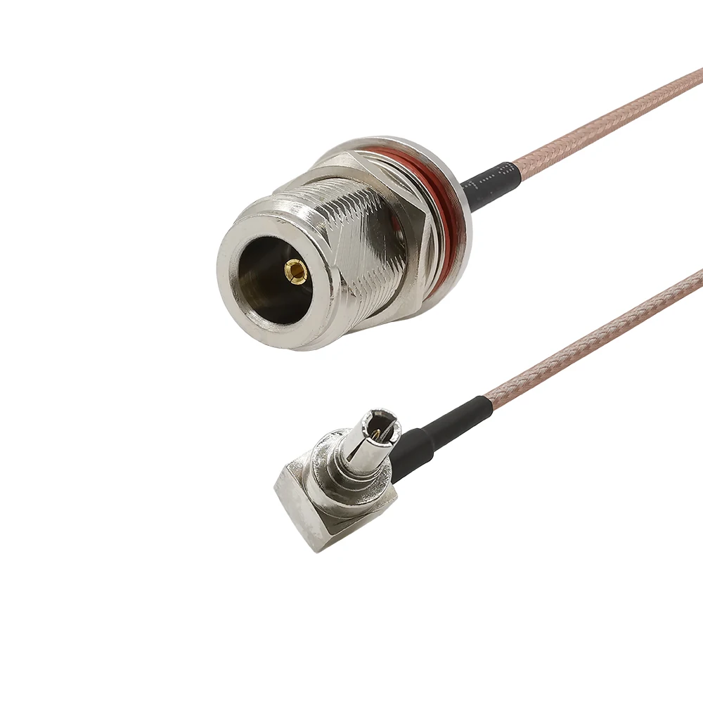 N Type Female to CRC9 Male Right Angle RF RG316 Jumper Cable CRC9-N Adapter for Huawei Modem | Обустройство дома