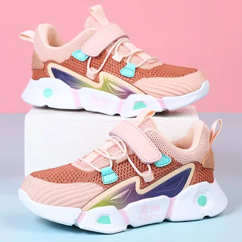 

2020 Hot Sale New Fashion Kids Sports Shoes for Girl Breathable Mesh Kids Shoes Sneakers Girl Shoes