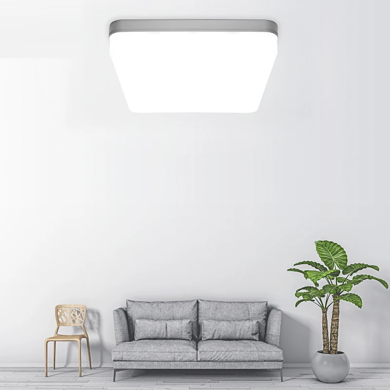 

Round LED Panel Light 24W 36W Square Downlight AC85-265V LED Surface Ceiling Lamp For Kitchen Lighting
