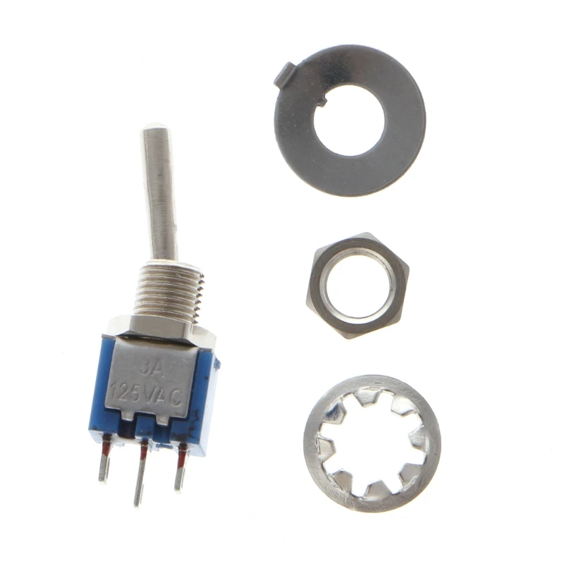 2020 Новый 10 шт AC 250V/1.5A 125V/3A SPDT 3 контактный Вкл/вкл 2 позиционный мини переключатель