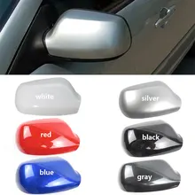 Car Wing Door Outside Mirror Covers Caps Rearview Mirror Shell Housing  For Mazda 3 M3 2003 2004 2005 2006 2007 2008 2009