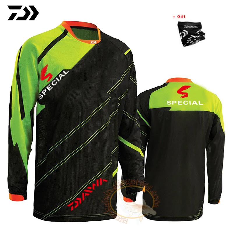 Новинка лета 2020 года Daiwa Fishing Sweatshirt Dawa дышащая анти УФ защита от солнца рыболовная