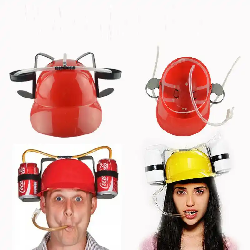 funny drinking hats