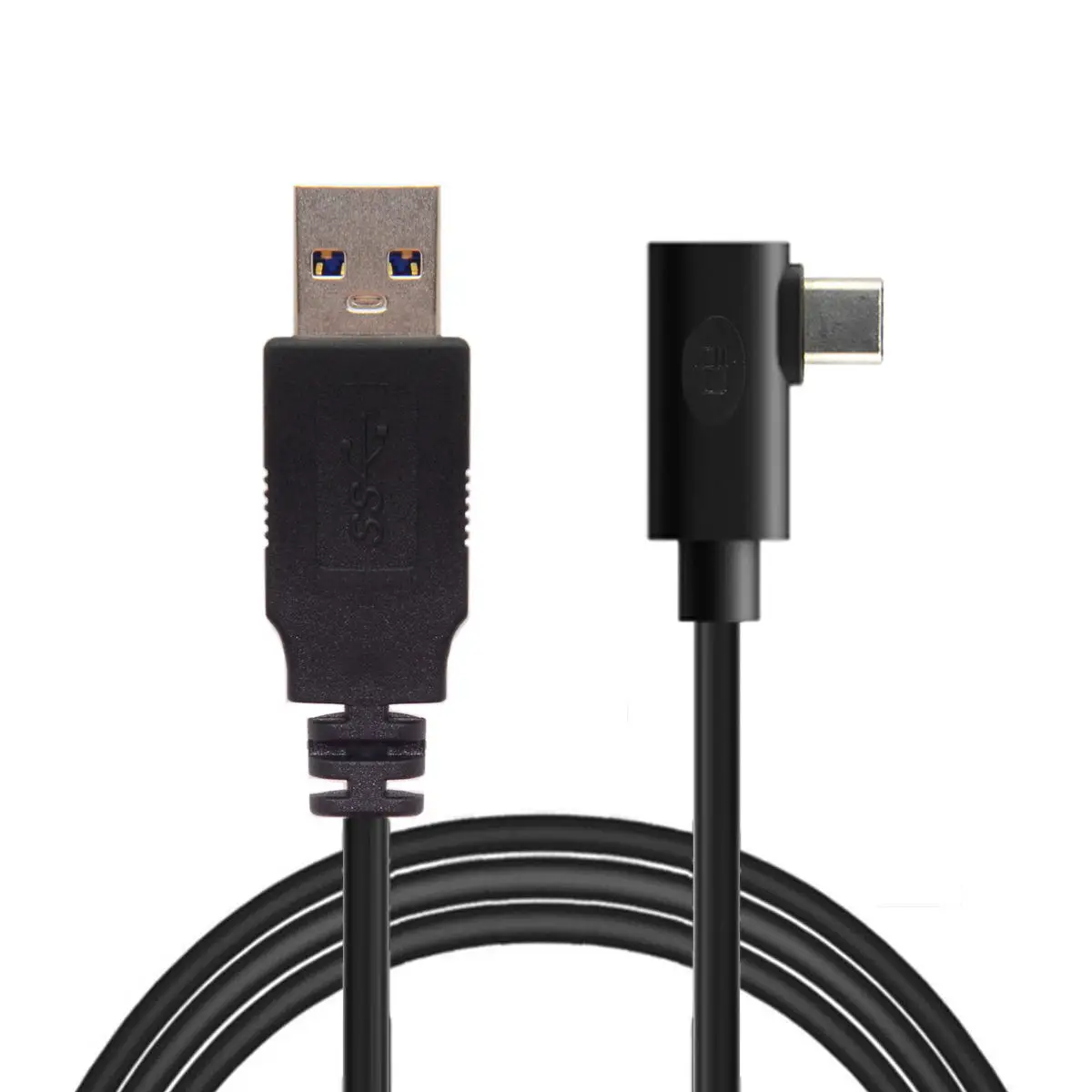 

for Oculus Link VR USB 3.1 Type-C to Standard USB3.0 Data Cable Left Right Angled Type Male to Male USB C Cable Adapter