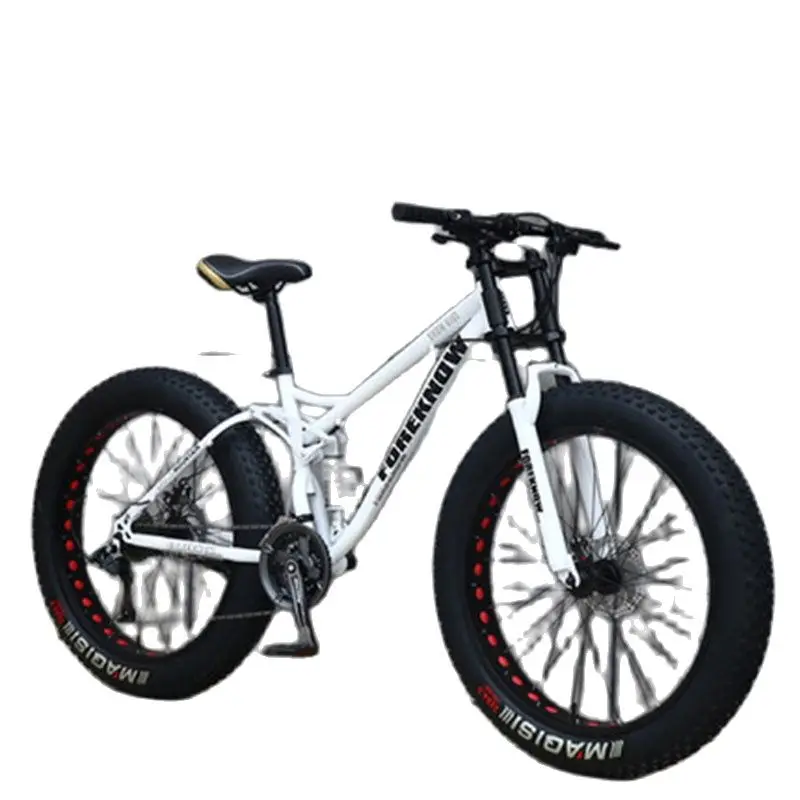Mountain Bike Single Cross Country Big Tires Snow Gear Car Big Tires High Carbon Steel Frame