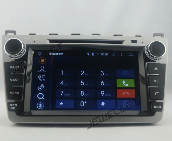 Cheap Quad core 1024*600 HD screen Android 9.0 Car DVD GPS radio Navigation for Mazda 6 2009-2013 with 4G/Wifi,DVR,1080P 2
