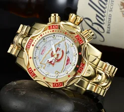 INVICTA reloj deportivo de lujo para hombre y mujer, pulsera de cuarzo de alta calidad, a la moda, para las cuatro estaciones, novedad