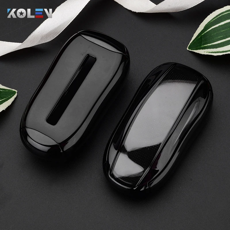 Cover chiave telecomando per Tesla Modello X Placcatura TPU PC - H6d15f41fcd0d444492ff6ea0e86846aeE