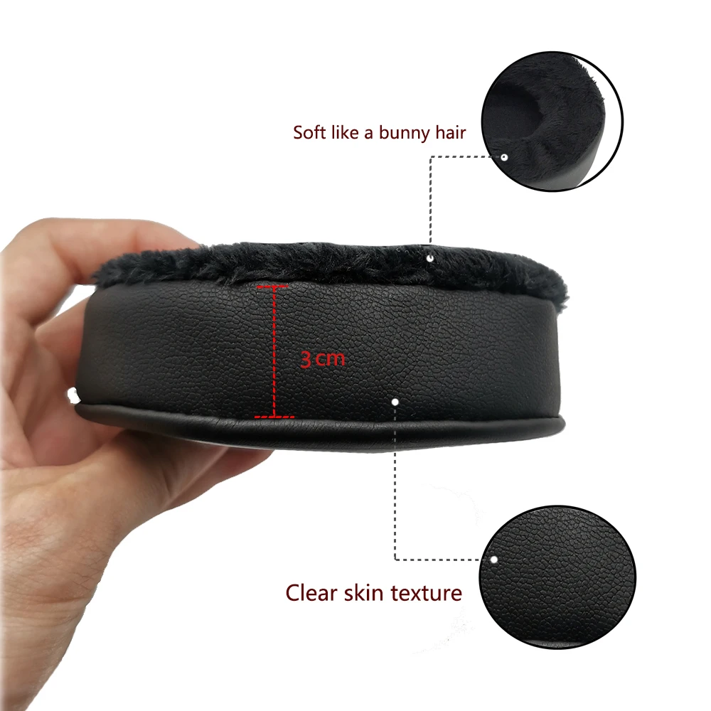 Velour Leather Sleeve for Sony WH CH700 WH CH700N Headphones Earmuff Ear Pads Cushion Cover Earpads Pillow Replacement Parts