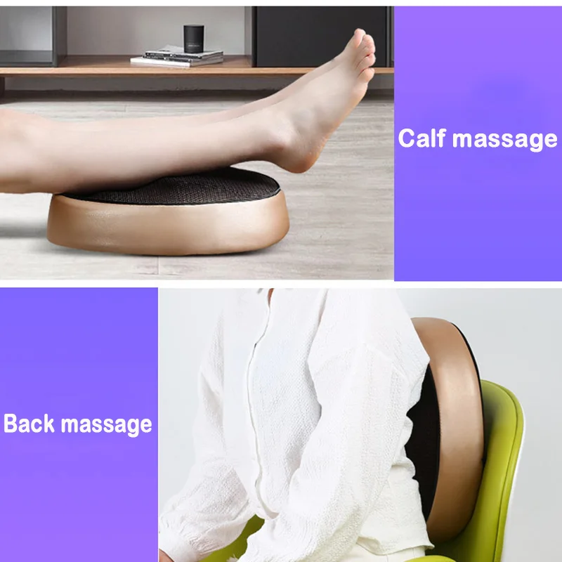 Модный Электрический массажер для ног для тела, электромассажная подушка, кожаная инфракрасная массажер для ног