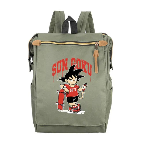1 Аниме Dragon Ball Son рюкзак с Гоку нейлон для мальчиков и девочек подростковые школьные сумки рюкзак для мужчин и женщин сумка для путешествий - Цвет: 1