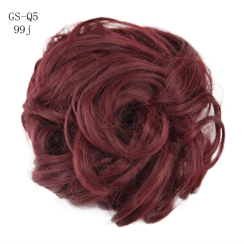 Brand New 28 Styles Women Fashion Realistic Fluffy Multicolor Short Curly Synthetic Wig Hair Cover - Color: 20