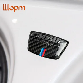 

Carbon Fiber Emblem Car Stickers B Column Sticker For bmw e46 e39 e60 e90 f30 f34 f10 1 2 3 5 7 series x1 x3 x5 x6 Car-Styling