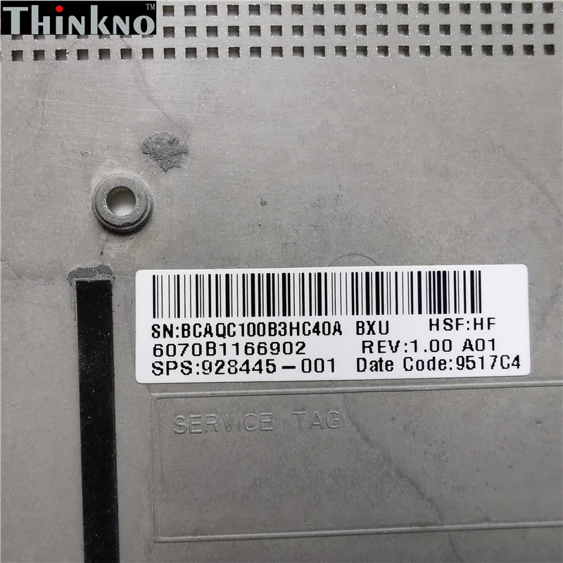 Для hp 13-AD 13-AD017TX нижний корпус D крышка серебро 928446-001 золото 928445-001