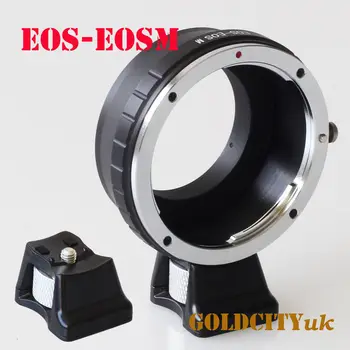 

ef efs Lens to EOSM Body Adapter Ring with Tripod Stand for EOSM/M2/M3 EF-M Mirrorless Camera