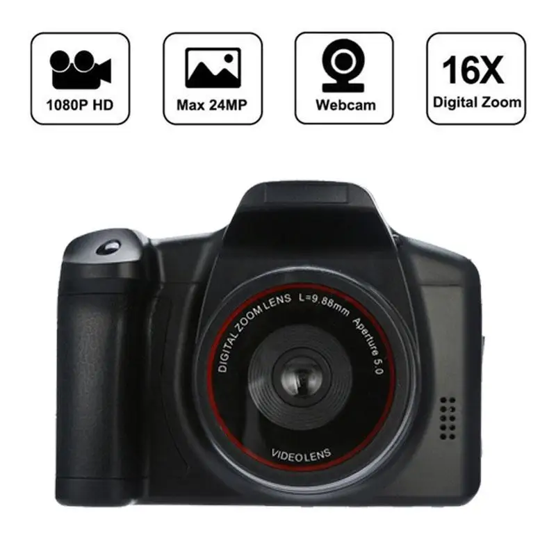 1080P видеокамера Портативная цифровая камера 16X цифровой зум De видеокамеры профессиональные