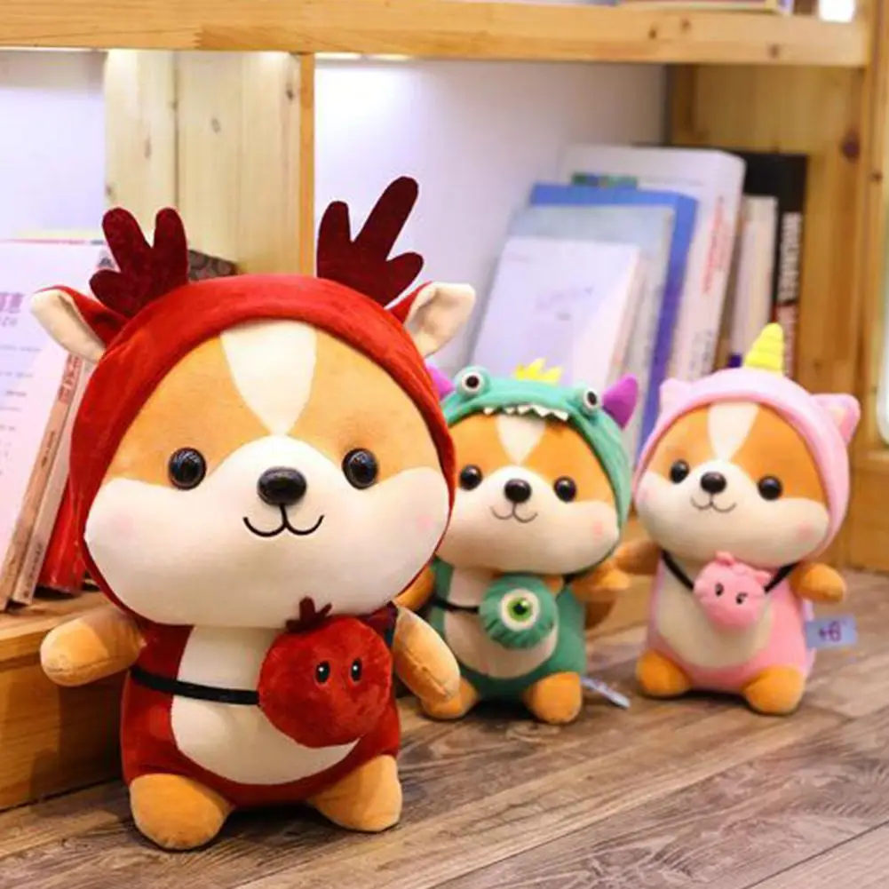 GloryStar Cute Squirrel Plush Toy Doll Shapeshift Birthday Gift 4