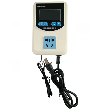 

ZFX-W2140 Digital Thermostat AC220V 1500W 2200W LCD Display Temperature Controller for Heater Cooler Intelligent Thermostatic Sw