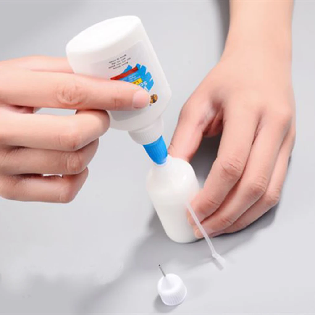5PC 15ml/30ml Plastic Bottle Glue Applicator For Scrapbooking Paper Craft Quilling  Glue Applicator Needle Squeeze