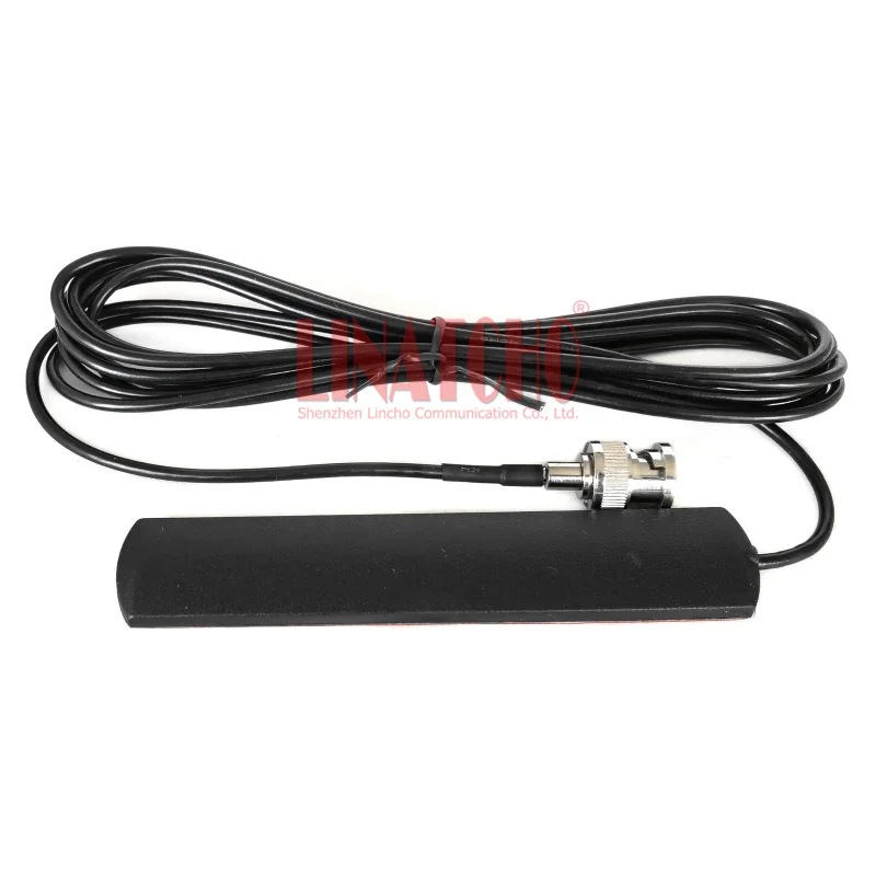 GSM 900MHz 1800MHz PCB Flat Patch Antenna with BNC Connector 3 Meters Cable