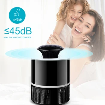 

Electric Mosquito Killer Lamp LED Bug Zapper Anti Mosquito Killer Lamp Insect Trap Lamp Killer Home Living Room Pest Control