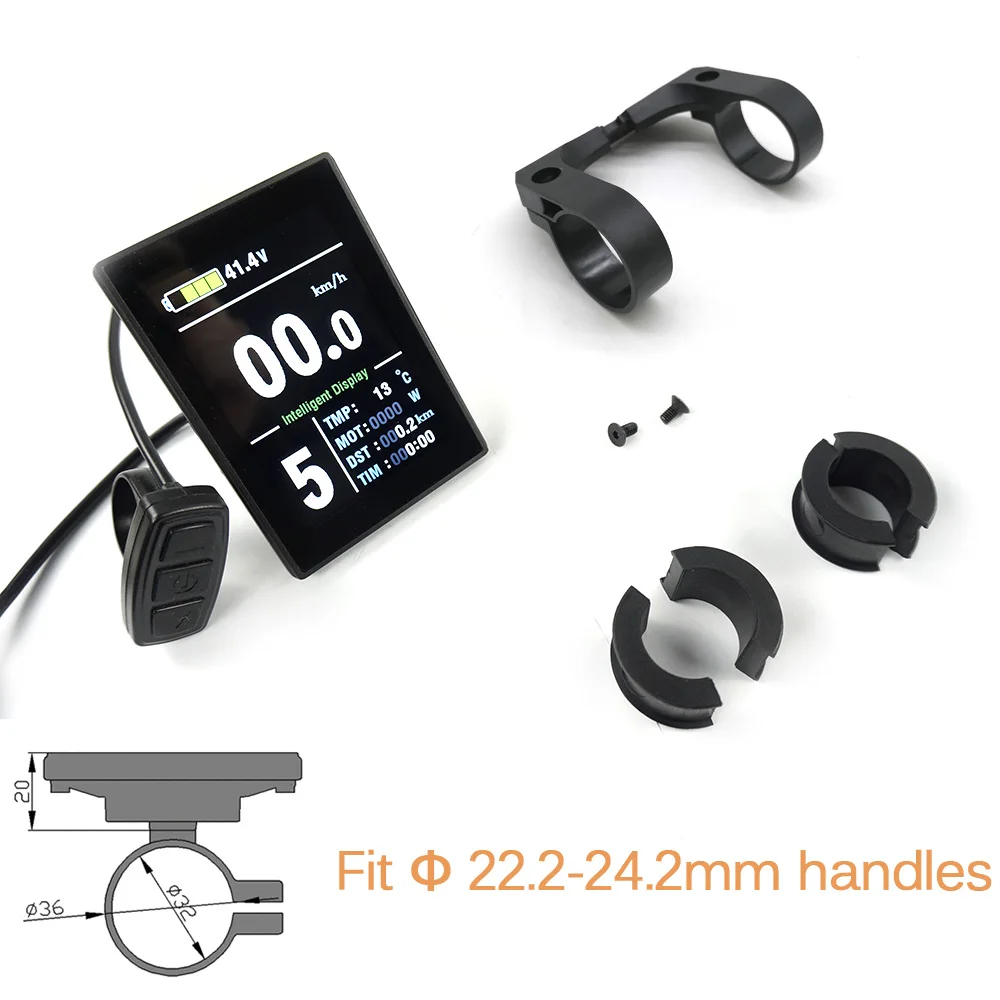 Sale Okfeet Electric Bicycle Accessories KT LCD8S USB Display Electrice Bike LCD Ebike Sets 1