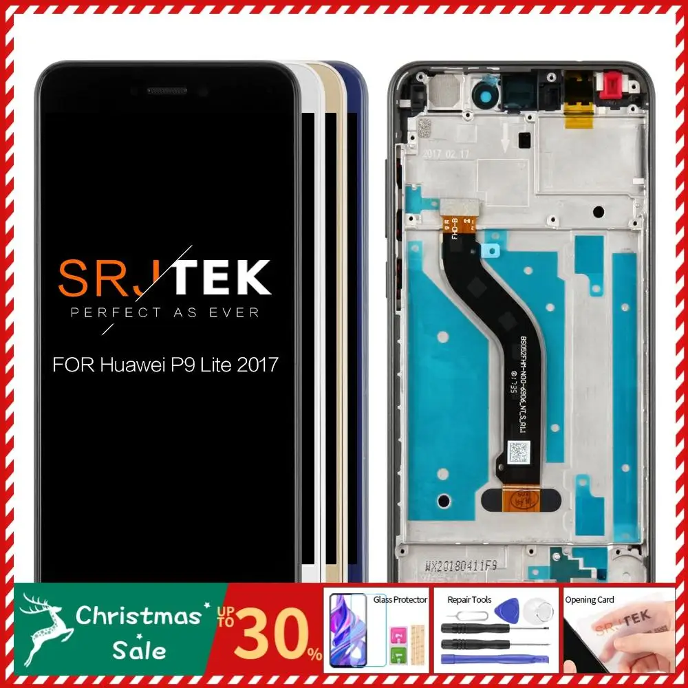 5," для HUAWEI P9 Lite дисплей ЖК сенсорный экран с рамкой для HUAWEI P9 Lite PRA-LX1 ЖК Nova Lite GR3