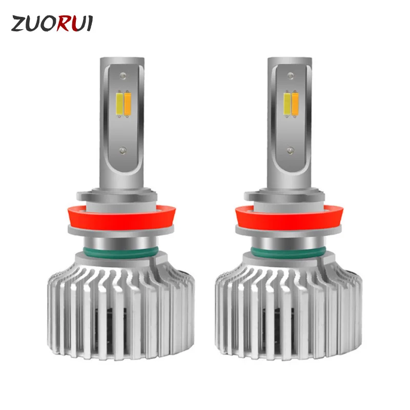 CARCTR подсветка H4 Led H13 Led 9004 9007 Автомобильные фары лампы HB1 HB5 PCB Чип 3000K 4300K 6000K 60 Вт 6000лм Автомобильные фары - Испускаемый цвет: a pair