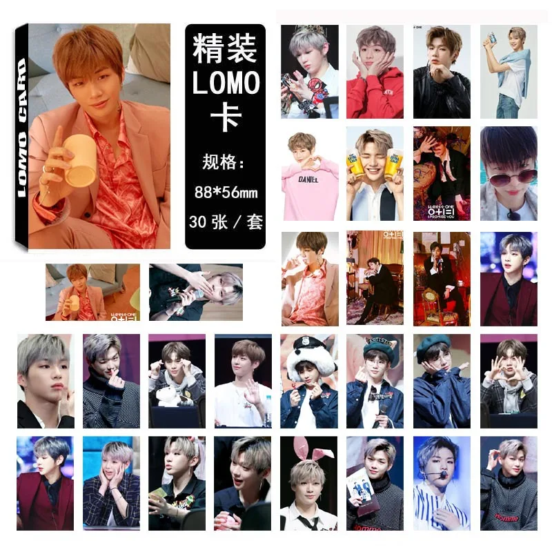 

30Pcs/set KPOP Kang Daniel 0+1=1 I PROMISE YOU Photo Pictures Cards LOMO Cards Self Made LOMO Pictures Photocard Fan Gifts
