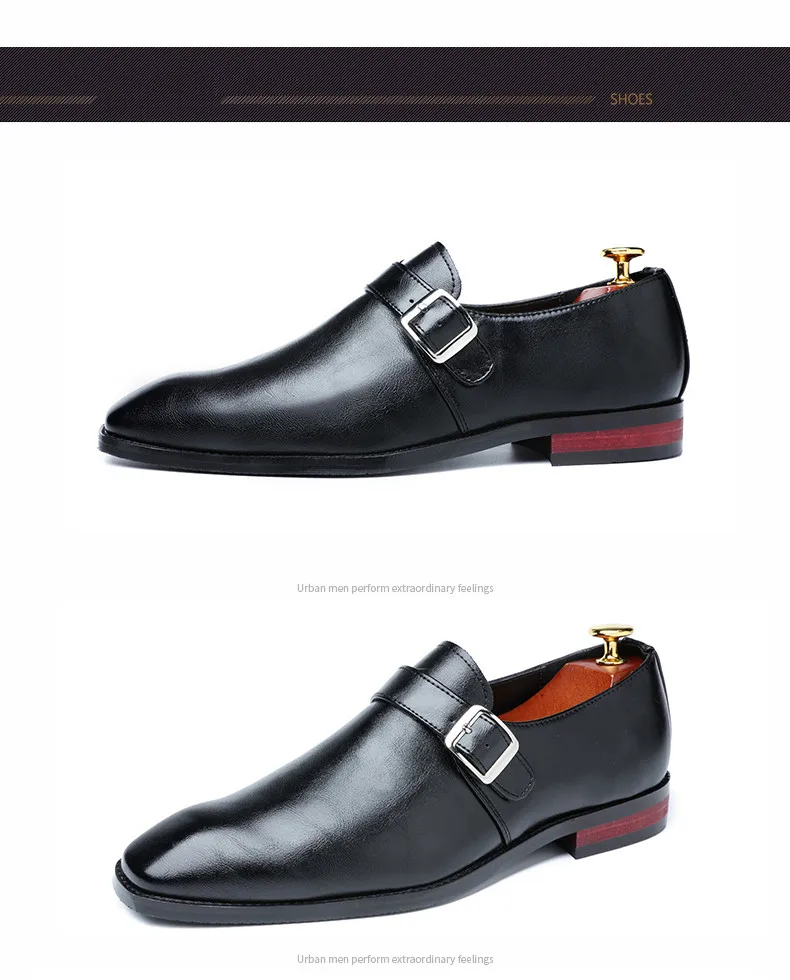 Размеры 37-48; официальная обувь; мужские стильные удобные кожаные туфли в деловом стиле;#318
