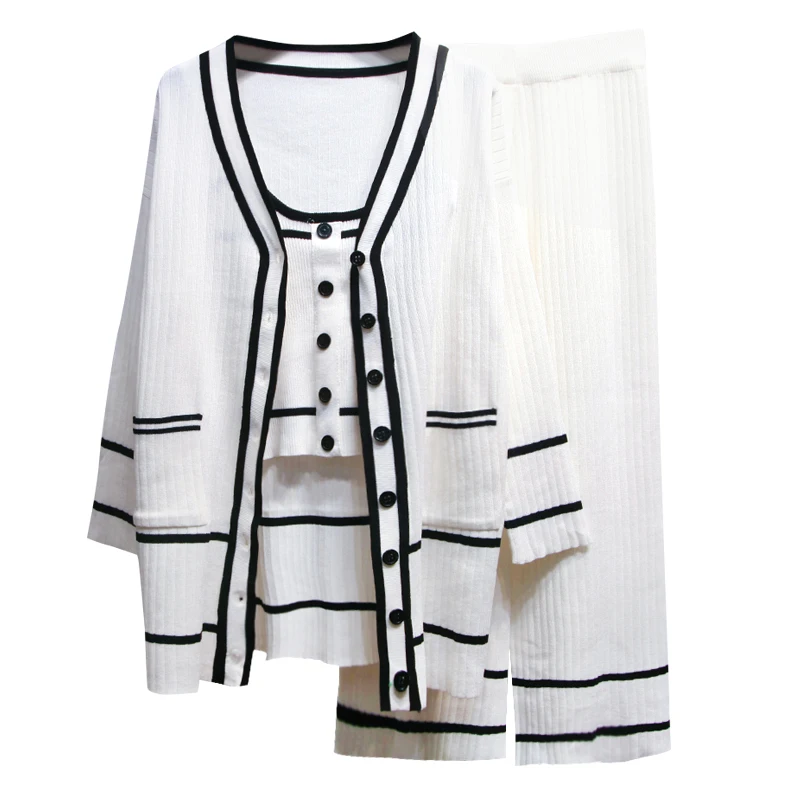 

HIGH STREET New Stylish 2019 Runway Suit Set Women's Color Block Patchwork Zip Sweatshirt Pants Set