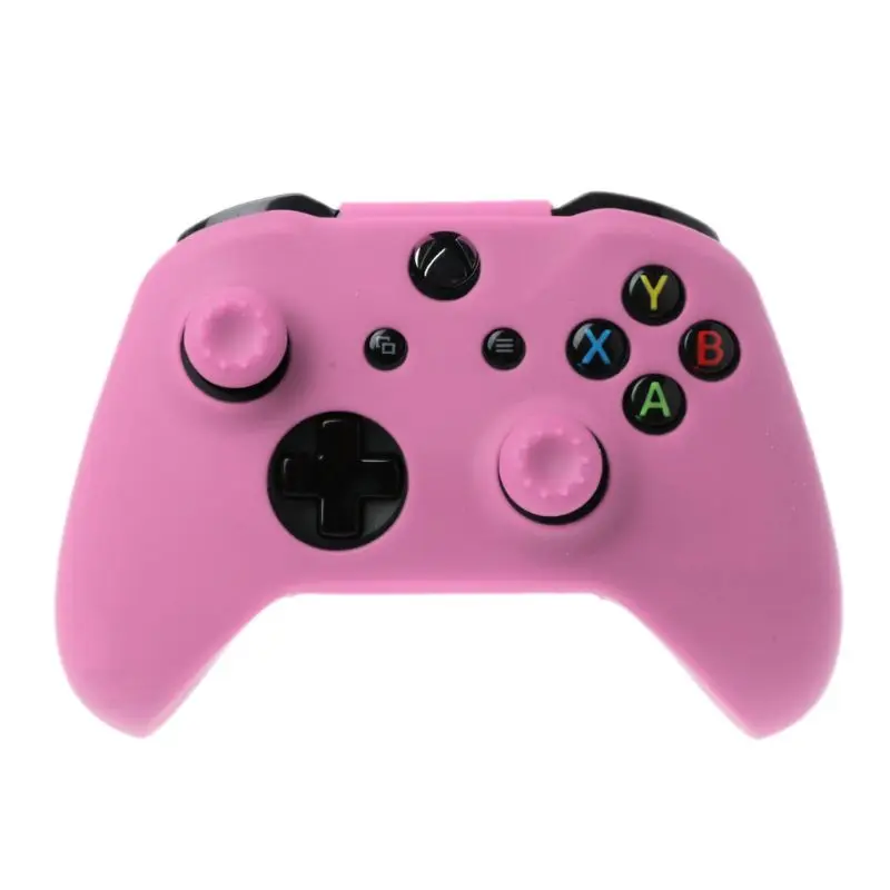 

Protective Cover Cap Analog Thumb Sticks Grip Soft Silicone Case Anti-Slip Waterproof for XBOX Ones Gamepad Controller