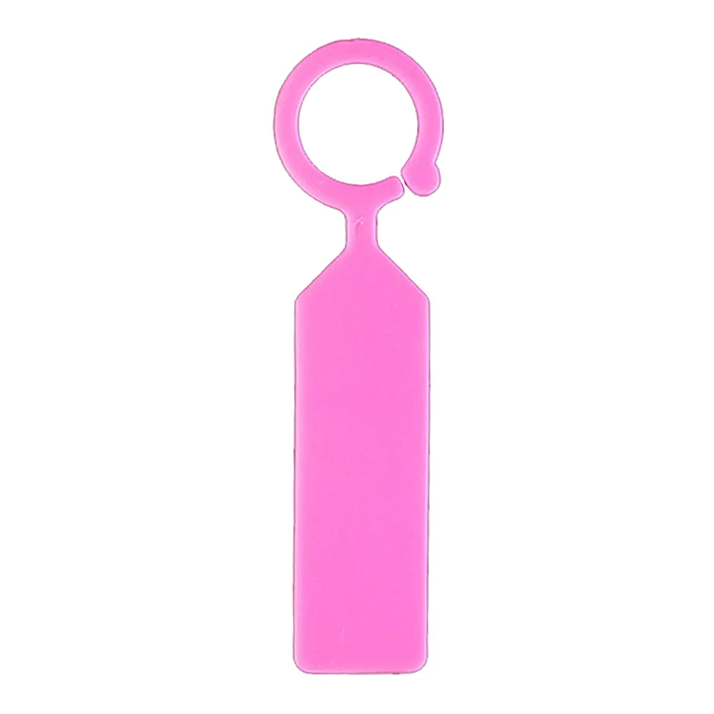 2 Type of Garden Planting Tag Ring Hook Tree Markers Sign Heart Shape 10 Colors Plastic Waterproof Re-Usable Hanging Label Stake 