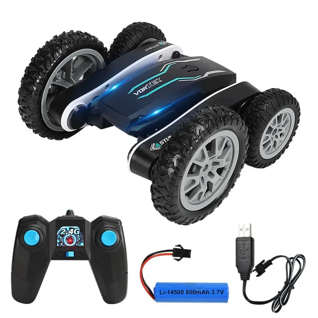 JTY Toys RC Truck 360° Rotating Handstand Light Stunt Vehicle 4WD Crawler High Speed Drift Remote Control Trucks For Children