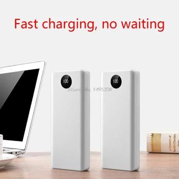 

QC 3.0 Power Bank 5V 9V 12V DIY Case Quick Charge 3.0 External Battery 18650 Fast Charger Box Shell DIY Power Bank Kit