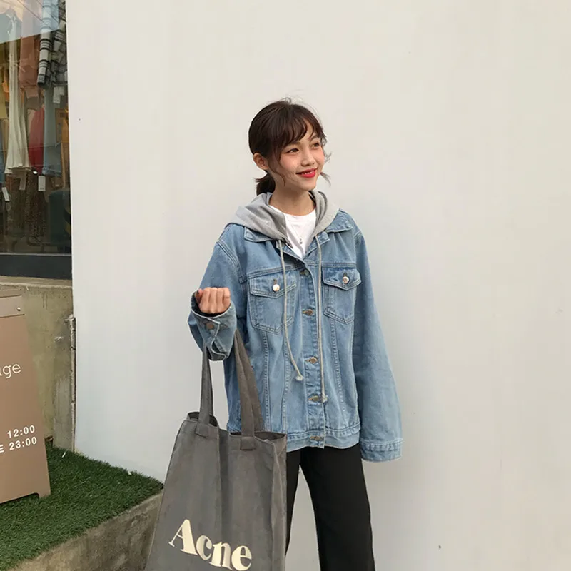 Korean style jeans jacket Clearance
