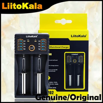 

Liitokala Lii-202 Lii-402 Lii-100 Lii-PL4 1.2V 3.7V 3.2V 3.85V AA 18650 18350 26650 18350 NiMH lithium battery smart charger