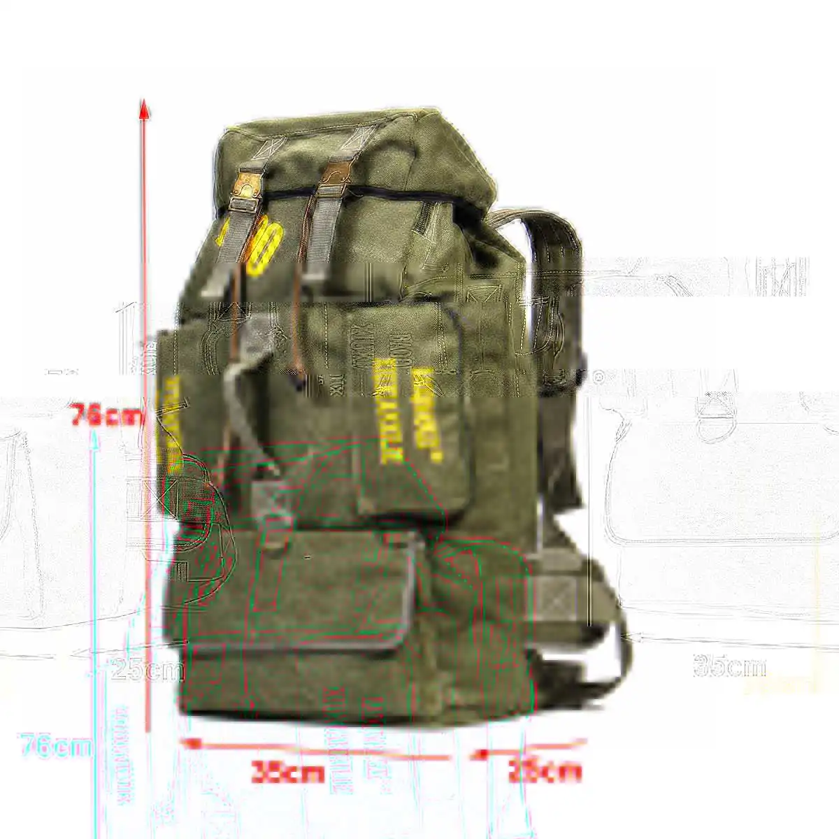 Рюкзак для женщин и мужчин, походные рюкзаки 100л, водонепроницаемый рюкзак для путешествий, походная Сумка для кемпинга, альпинизма, походная спортивная сумка