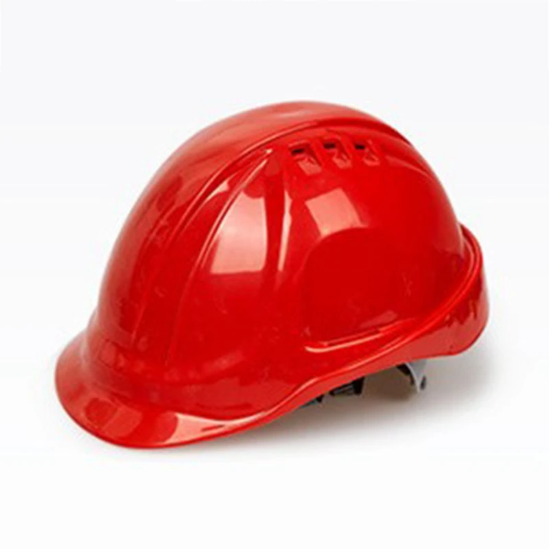 Защитный шлем высокого качества ABS защита для безопасности Рабочая крышка строительные шлемы антистатические анти-шок защитная жесткая шляпа - Цвет: RD