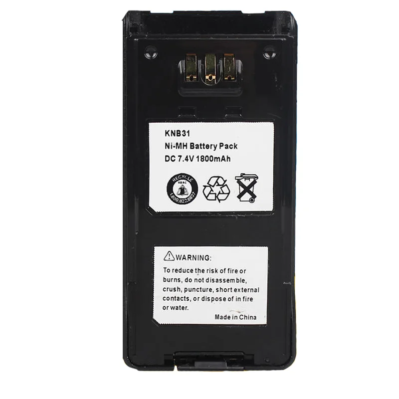 

Аккумулятор для Kenwood TK2180 TK3180 TK3185 1800 мАч KNB-31 7,4 В