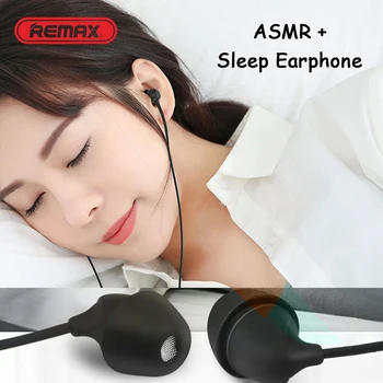 

REMAX RM-588 ASMR Earphone In-ear Sleep Earphone To Help Sleep Reduce noise Stereo Headset For Huawei Mate 20 lite P20 P30 Pro