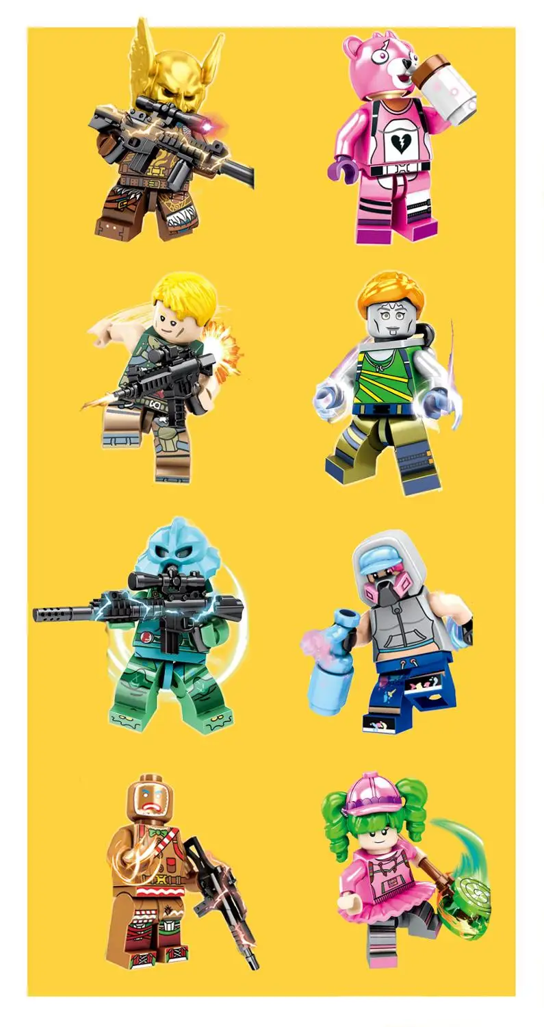 Tanie Forteca noc Model klocki klocki edukacyjne zabawki dla dzieci prezenty zabawki mini lalki świąteczne prezenty