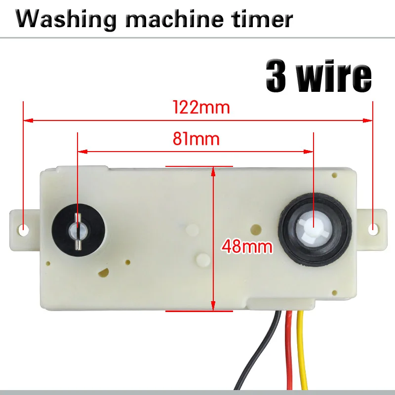 3-line strip Washing machine timer switch Semi-automatic double-cylinder washing